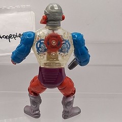 Vtg ROBOTO Motu Masters Of The Universe He-Man Action Figure Wave 4 100% 25-21