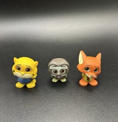 Disney Doorables Zootopia Series 9, All 6 Characters, Near Mint