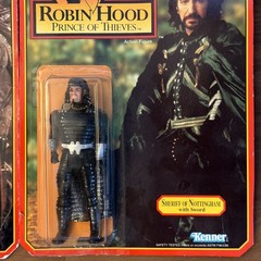 Robin Hood Prince of Thieves Kenner 1991 Lot of 2 New MOC Vintage Figures