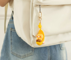 Kakao Friends Choonsik Figure Keyring Keychain Bag Charm Yarn Moon Cloud