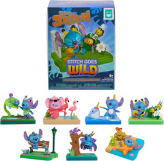 Disney Stitch Goes Wild Scene Setters Surprise Collectible Toy Figure Blind Box
