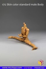 MCCToys 1/12 Male Flexible Figure Body Muscle Narrow Shoulder For 6″ Action Toy