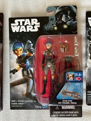 Star Wars Lot of 3 Rebels Action Figures Sabine Kanan Inquisitor