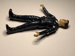 Custom T-1000 Terminator Action Figure in Vintage Mego CHIPS style 3.75″ & stand