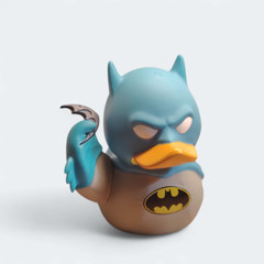 Tubbz Numskull DC Comics BATMAN RUBBER DUCK 4″ Mini Figure Toy Collectible Loose