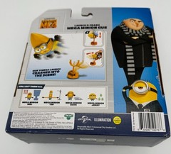 Illumination Despicable Me 4 Launch & Crash Mega Minion Gus Toy Brand New Sealed