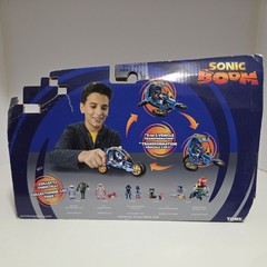 TOMY Sonic Boom Blue Force One Vehicle with Sonic Figure New Sealed Rare