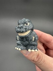SD Godzilla Finger Puppet Chibi Marukoshi Yutaka Sofubi Eiji Tsuburaya