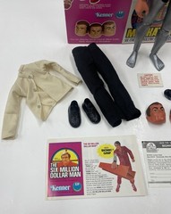 Original 1976 Kenner No. 65600 Maskatron Six Million Dollar Man Enemy Figure CIB