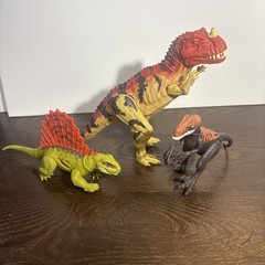 Jurrasic Park Toy Lot 13 Dinosaurs Suchomimus Triceratops Ankylosaurus And More