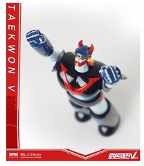 5PRO STUDIO Alloy Robot Taekwon V 17cm High Quality Mini Action Figure Korean