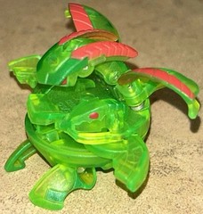Bakugan Battle Brawlers Percival Neon Green Translucent Ventus 580G