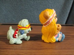 Vintage 1985 Hanna Barbera Paw Paws Lot Of 4 Bear Figures Applause