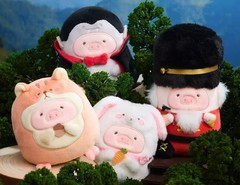 Lulu The Piggy Rabbit 10.5cm/4.1″ Mallow Stuffed Toy Plush Pendant In Stock Gift