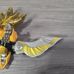 BANDAI Power Rangers Wild Force Deluxe Yellow Eagle Zord Gaoranger Power Animal