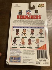 1996 JERRY RICE SAN FRANCISCO 49ERS FIGURE NFL FOOTBALL HEADLINERS CORINTHIAN