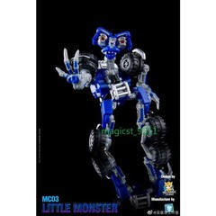 DR.WU Little Monster Action Figure TOY 8CM MC03T Wheelie Trucks Robots PVC/ABS