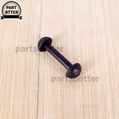10 units For Motu Leg Band Replacement Connectors vintage figures Black Rubber
