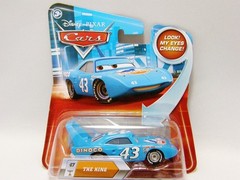 Disney / Pixar CARS Movie 155 Die Cast Car with Lenticular Eyes Series 2 King…