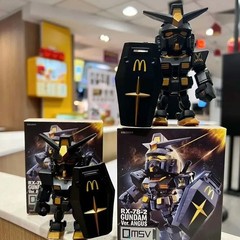 2023 McDonald’s China Genuine RX-78-2 QMSV Mini Gundam Ver. Angus Color Model