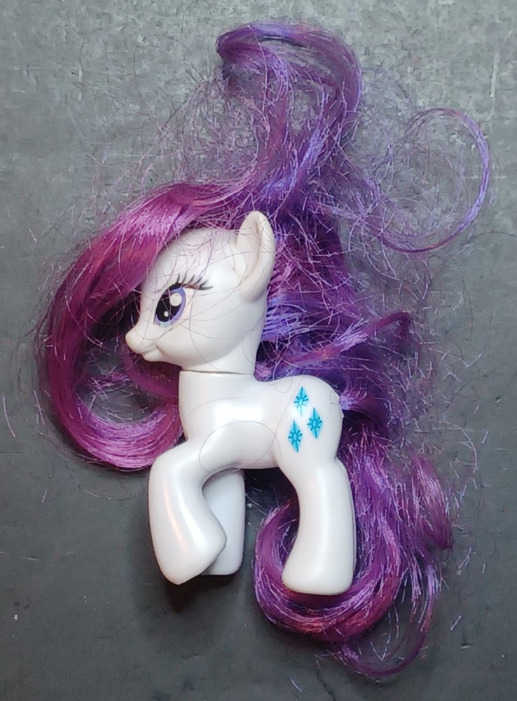 My Little Pony G4 Rarity 3” Brushable 2010 Friendship is Magic