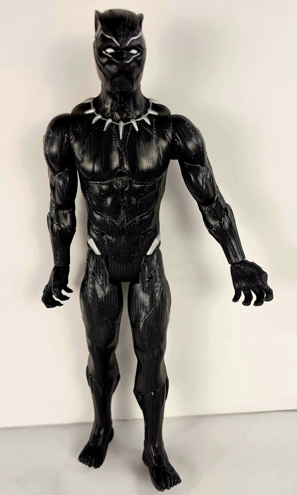 Marvel Avengers Black Panther Titan Hero Series 12” Action Figure Hasbro 2019