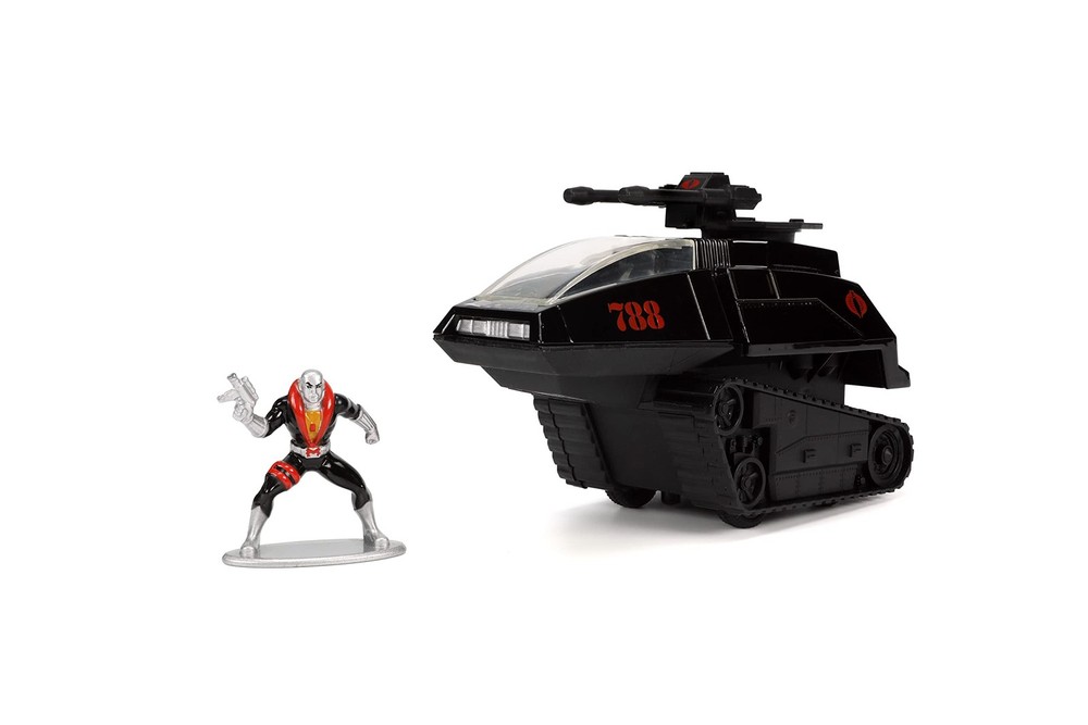 G.I. Joe 1:32 H.I.S.S. Die-Cast Car & 1.65″ Destro Figure, Toys for and Adults