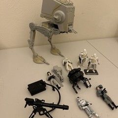 Star Wars Lot Battle Of Hoth Imperial Forces AT-ST Snow Troops At-At Driver