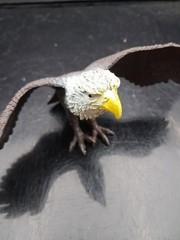Boley Bald Eagle PVC Figure 7″ Wingspan Free Shipping! T2978