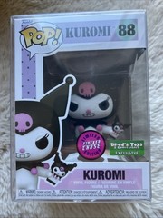 Funko Pop! Kuromi #88 – Kuromi (Chase) (Flocked) & Protector Limited Brad’s Toys