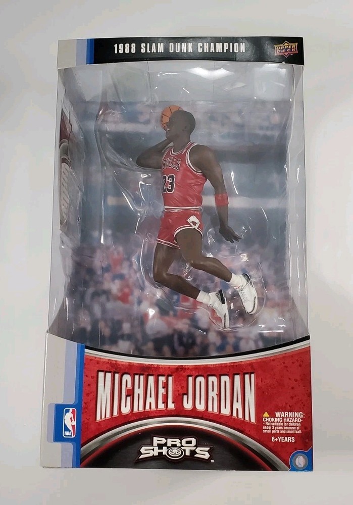 Upper Deck Pro Shots Michael Jordan 1988 Slam Dunk Champion 2009 Action Figure