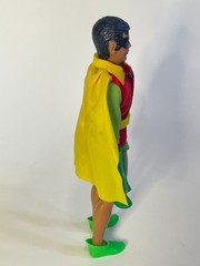 Very Nice Vintage 1974 Mego 8″ Batman (Type 1) and Robin (T2) w Minimal Repro