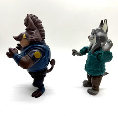 Disney Zootopia 2 Action Figures Lot of 2 – Captain Hoggbottom & Pawbert Lynxley
