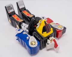Vintage 1995 Bandai Mighty Morphin Power Rangers Ninja Megazord 8.5” Figure