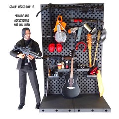 Super Action Stuff Ultimate Weapons Rack 1/12 Scale Modular Diorama Accessory