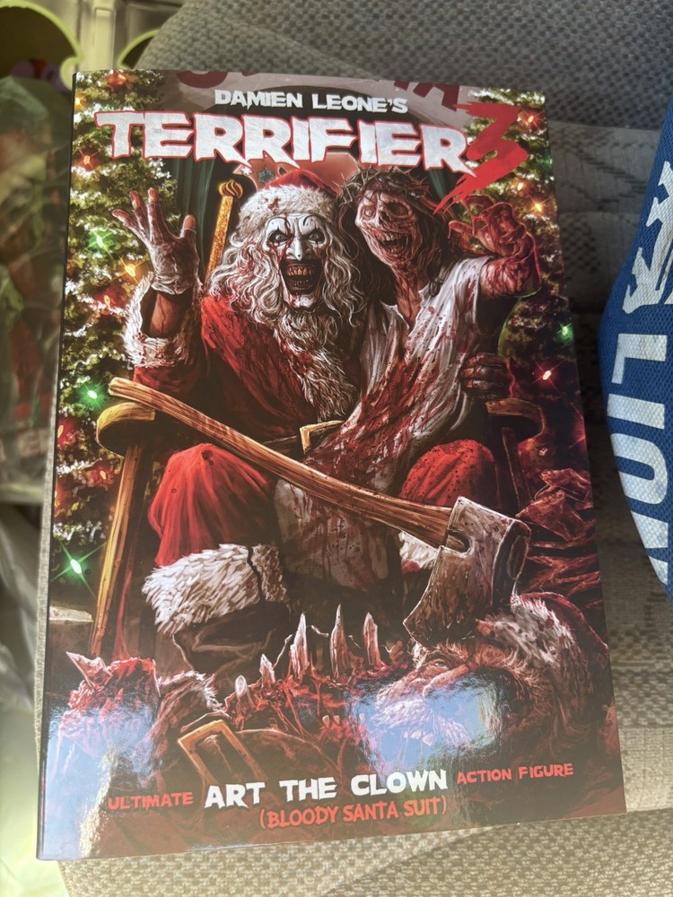 NECA Terrifier 3 Ultimate Art the Clown Bloody Santa Suit. In Hand/Quick Ship