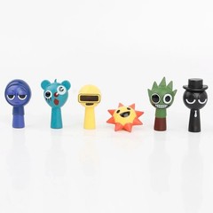 24PCS Sprunki Mini Action Figures Set Cartoon Movie Wenda Dolls Kids Toy Gift