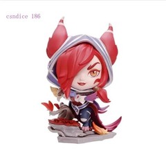 League Of Legends LOL Xayah & Rakan Couple Figure Doll – Game Peripherals Toy，