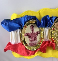 Rocky Balboa & Apollo Creed World Heavyweight Champion Belt 2006 Jakks Pacific