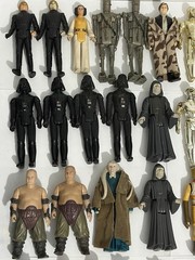 Vintage Star Wars Action Figure Lot of 67 Kenner LOOSE Pre Owned As Is