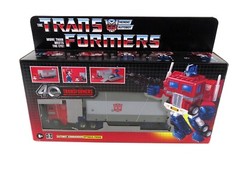 Transformers Optimus Prime Retro G1 40th Anniversary Brand New In Sealed Box