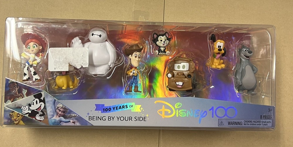 Disney 100 Years Of Being By Your Side Collector Character Figures Limited 8pcs
