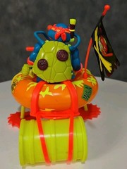 Vintage TMNT Scuba Divin’ Raph Tube Grenades Teenage Mutant Ninja Turtles EUC