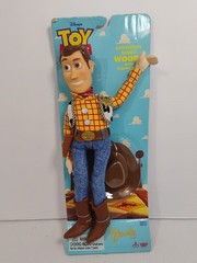 Rare NOS Toy Story Figure Doll SHERIFF WOODY NEW Disney Pixar Thinkway NIB 13″