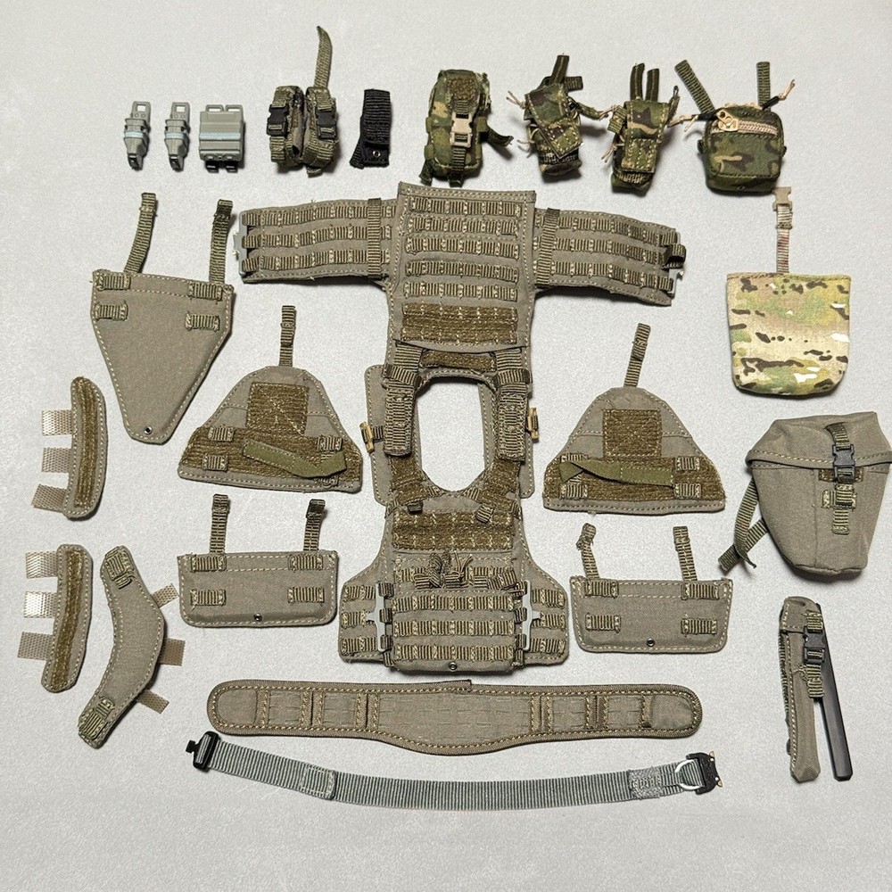 Easy&Simple ES 26070B 1/6 Scale SDU Assault Team Collectible Figure Vest Pouches