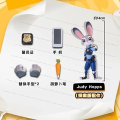 HIPLAY MORSTORM Zootopia Action Figure Vol.1 Blind Box Figure