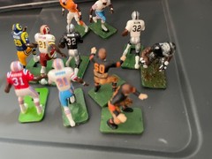 electric football custom figures and quarterbacks