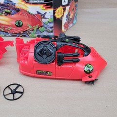 Vintage Hasbro 1991 G.I. Joe COBRA Rat Hovercraft Vehicle GI Joe Original Box