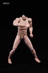 US 1/6 Standard Muscle Male Body Model Toy Fit 12″ Action Figure Head MX02-A