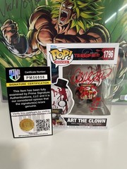 Funko Pop Art the Clown #1796 Signed David Howard Thornton – Terrifier – PSA